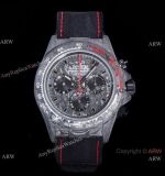 Super Clone Rolex DIW Daytona NTPT Carbon & Red watch TW Factory 7750 Movement